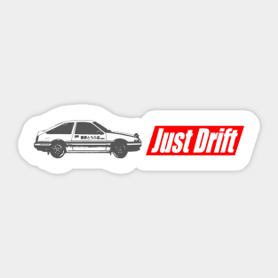 Just Drift AE86 Sticker